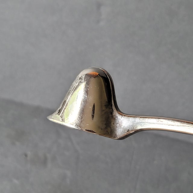 Mid 20th Century Mid 20th Century Vintage Leonard Silverplate Candle Snuffer, Made in Italy For Sale - Image 5 of 6