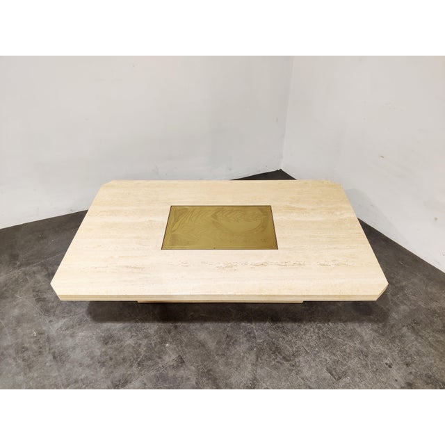 Hollywood Regency Vintage Coffee Table by Georges Mathias, 1970s For Sale - Image 3 of 12