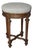 Louis XVI Style Walnut Stool, 1900 For Sale