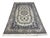 Middle Eastern Hand-Knotted Rug with Silk For Sale