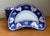 Blue Vintage Italian Solimine Glazed Ceramic Salad Plate - Set of 10 For Sale - Image 8 of 12