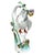 Gold 1940s Vintage KPM Hand-Painted Porcelain Parrot Figurine For Sale - Image 8 of 11