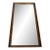 1960’s Mid-Century Modern Mahogany Framed Wall Mirror For Sale