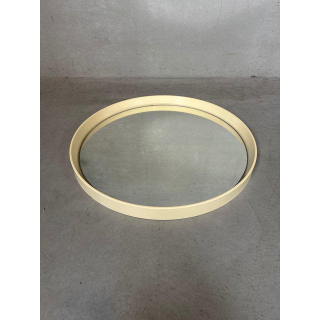 Vintage Round Mirror, 1980s For Sale - Image 13 of 16