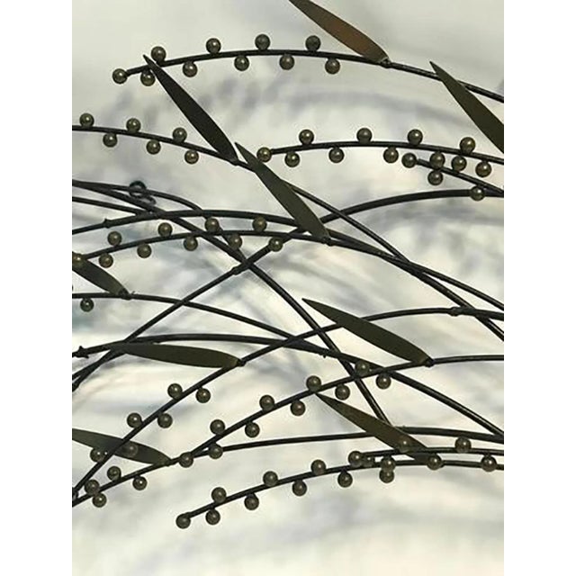 1980s Curtis Jeré Berry and Tree Branch Wall Sculpture by Curtis Jere For Sale - Image 4 of 9