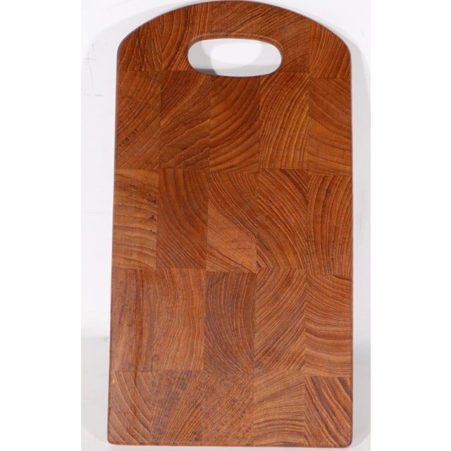 Mid-Century Modern Mid 20th Century Dansk Teak Cutting Board by Jens Quistgaard For Sale - Image 3 of 6