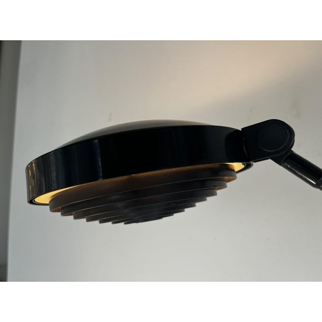 Black Elle Adjustable Floor Lamp by Tommaso Cimini for Lumina, Italy, 1970s For Sale - Image 8 of 12