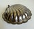 Art Deco 1920s English E & J Leek Silver Plate Clamshell Butter Dish With Glass Liner For Sale - Image 3 of 11