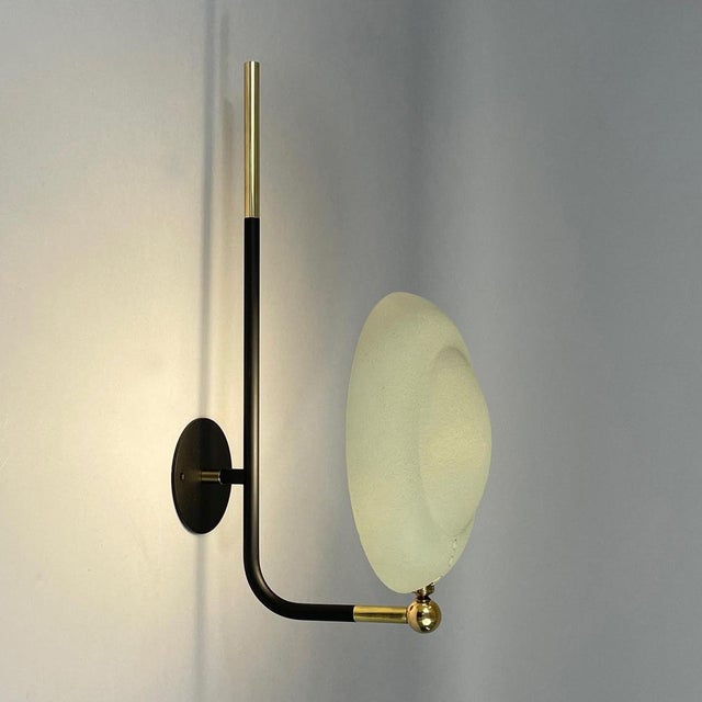 Mid-Century Modern French Wall Light, 1950s For Sale - Image 6 of 14