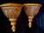 Mid 20th Century Ornate Gold Demilune Wall Sconces For Sale - Image 6 of 12