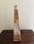 Brown Neoclassical Solid Marble Green and Brown Obelisk For Sale - Image 8 of 13