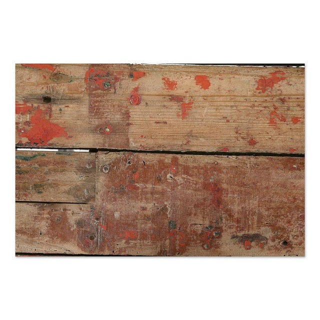 Cast Iron and Patinated Wood Bistro Table For Sale - Image 4 of 9