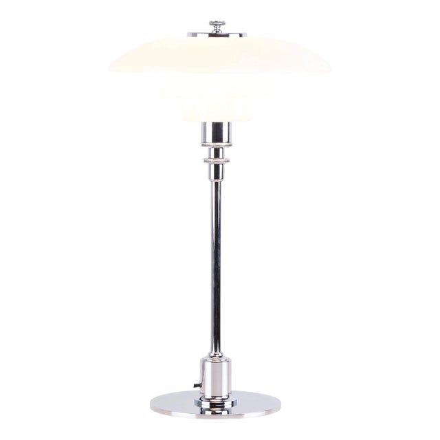 Table Lamp in Chrome by Poul Henningsen for Louis Poulsen, 2011 For Sale