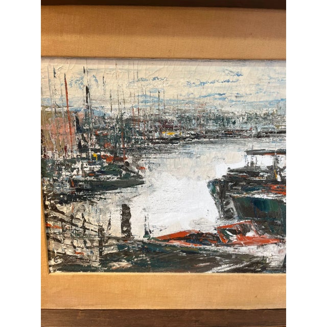 Robert Elschot Oil Painting Mid 20th Century For Sale - Image 4 of 8