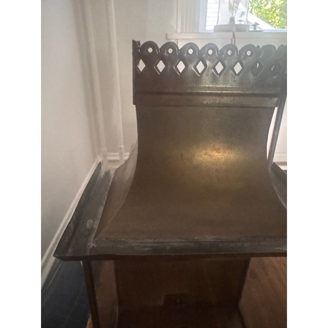 French Provincial Antique French Provincial Lantern - Rewired For Sale - Image 3 of 4