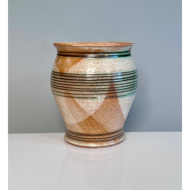 Modernist Studio Ceramic Art Vase from Helma Klett, Germany, 1940s For Sale - Image 11 of 11