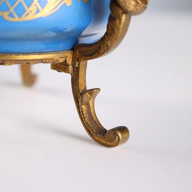 Blue Porcelain Bowl from Sèvres For Sale - Image 8 of 11