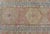 Turkish Oushak Runner in Soft Taupe With Faded Rose, Pale Blue, and Cream Accent For Sale - Image 9 of 12