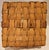 Vintage Handmade Woven Natural Wood Basket With Handle 12.25" X 10.75" For Sale In New York - Image 6 of 9