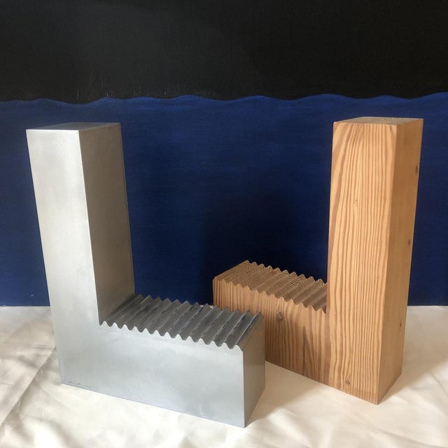 Benna Chu (Meylan), L in Aluminum, 2007, Sculpture For Sale - Image 6 of 11