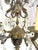 Mid Century 12-Light Spanish Bronze and Crystal Multi-Tiered Chandelier For Sale - Image 9 of 18
