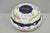 Blue Early 20th Century Victorian Japanese Hand Painted Porcelain Cobalt Blue Hair Receiver & Powder Jar For Sale - Image 8 of 14