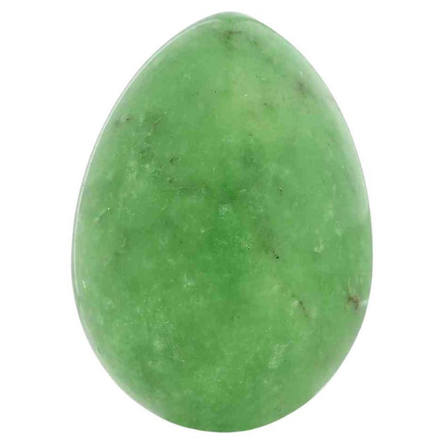 1970s Vintage Green Marble Paperweight, 1970s For Sale - Image 5 of 5