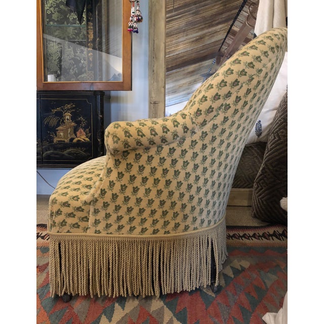 1930's French Napolean III 'Crapaud' Chair Chairish