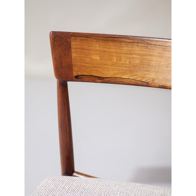 Model 39 Dining Chairs in Rosewood attributed to Henry Rosengren Hansen for Brande Møbelindustri, Denmark, 1960s, Set of 6 For Sale - Image 11 of 18