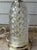 Glass 1980s Vintage Pair of Leviton 3-Way Cut Glass Crystal Gold Tone Table Lamps For Sale - Image 7 of 12