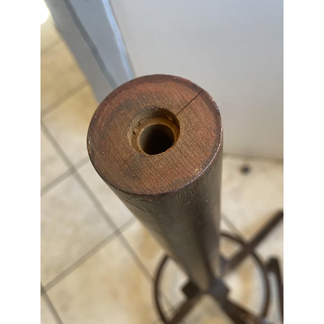 Wood Bistro Swivel Coat Rack, 1960s For Sale - Image 7 of 17