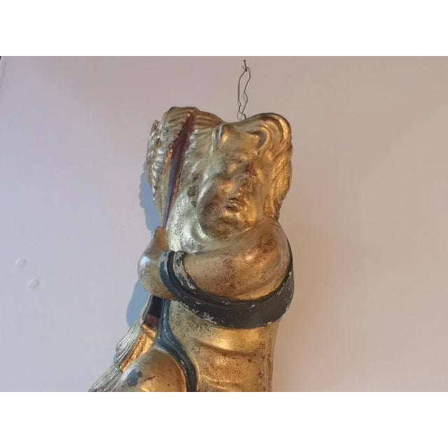 Rococo Baroque Angels in Giltwood, Set of 2 For Sale - Image 3 of 9