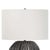Coastal style meets modern charm with the Tropez table lamp. A bevy of draped charcoal grey wooden beads, dresses up the...