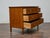 19th Century French 19th Century Louis XVI Walnut Commode with Marquetry and Brass Pulls For Sale - Image 5 of 10