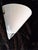 Vintage Wall Lamp with White Curved Glass Shade on Brass Bracket by Hufnagel Leuchten, 1990s For Sale - Image 3 of 8