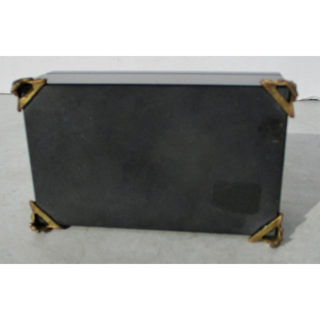 Stone Lapidary Box With Jasper Top For Sale - Image 7 of 9