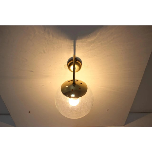 Metal Mid-Century Wall Lamps from Kamenicky Senov, 1970s, Set of 2 For Sale - Image 7 of 9