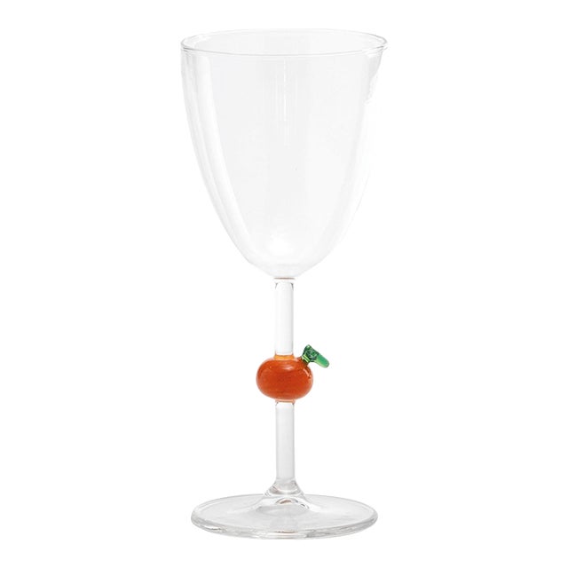 Teca Frutta Goblet - Orange For Sale