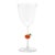 Teca Frutta Goblet - Orange For Sale