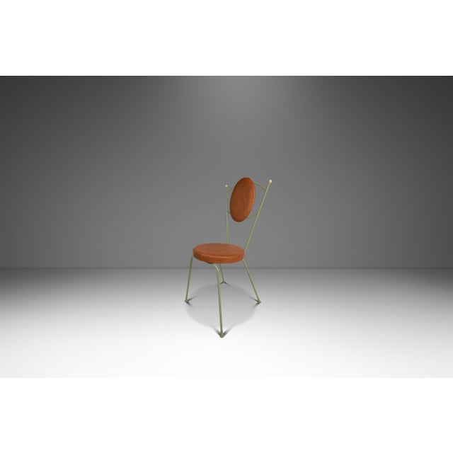 Introducing an ultra-stylish set of recently restored Italian-styled bistro chairs. Featuring a heavy-duty and hand-welded...