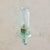 Metal 1940s Italian Corroso Glass Sconce Attributed to Flavio Poli for Seguso No. 02 For Sale - Image 7 of 12