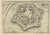Paper Birds-Eye Views of Dunkerque, Gravelines, and Bourbourg by Braun and Hogenberg, 1597 For Sale - Image 7 of 8