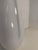 1990s Large White and Clear Murano Glass Vase, Italy, 1990s For Sale - Image 5 of 9