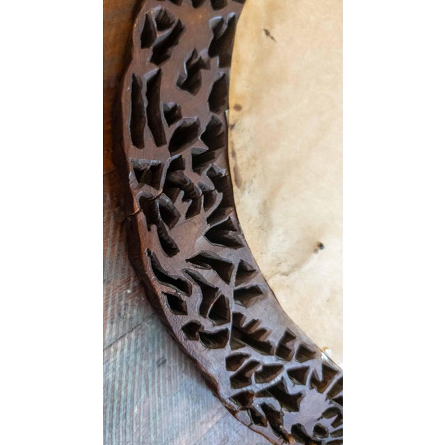 19th Century Chinese Canton Export Carved Reticulated Mirror Frame With Birds For Sale - Image 16 of 18