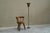 1930s Vintage Art Deco Floor Lamp in Patinated Brass and Nickel Plated Brass, 1930 For Sale - Image 5 of 14