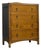 Antique Vintage Edwardian Arts and Crafts Chest of Drawers in Oak, 1900s For Sale