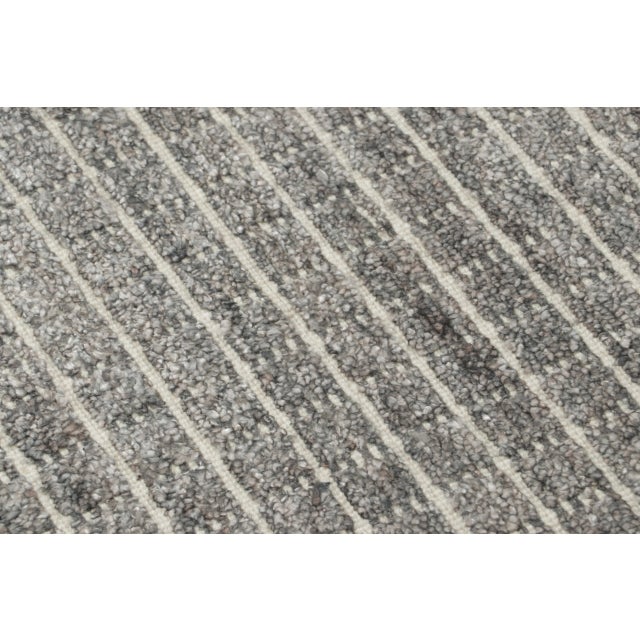 Hand-knotted in bamboo yarn, this 2x3 gift-sized contemporary rug joins Rug & Kilim’s Modern collection. Featuring a slate...