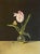 Original oil painting on canvas laid down on conservation board of a still life tulip in a vase after Balthazar van der...