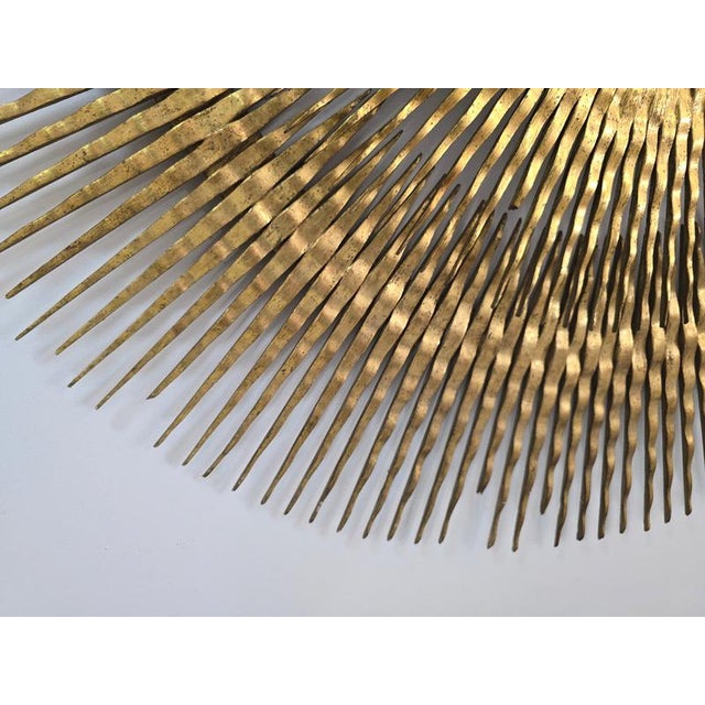 18th Century Gilt Carved Wooden Sunburst For Sale - Image 15 of 18