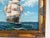 Sailing Ship Oil Painting Seascape Nautical Wall Art Framed Ocean Artwork For Sale In Jacksonville, FL - Image 6 of 9